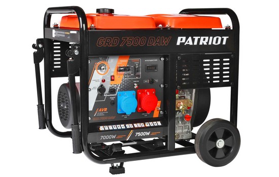 Генератор дизельный PATRIOT GRD 7500 DAW