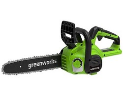 Аккумуляторная цепная пила Greenworks G40CS30IIK2