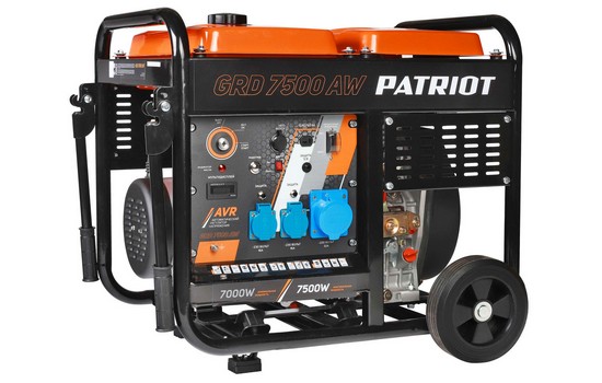 Генератор дизельный PATRIOT GRD 7500 AW