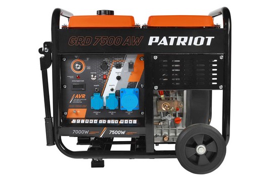 Генератор дизельный PATRIOT GRD 7500 AW