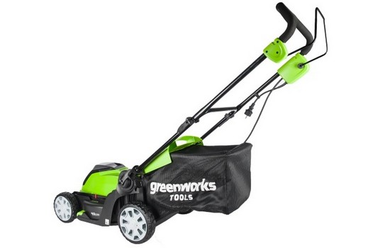 Газонокосилка электрическая Greenworks GLM1241