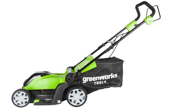 Газонокосилка электрическая Greenworks GLM1241