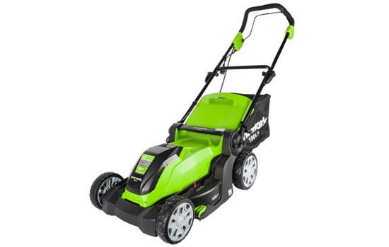 Газонокосилка электрическая Greenworks GLM1241