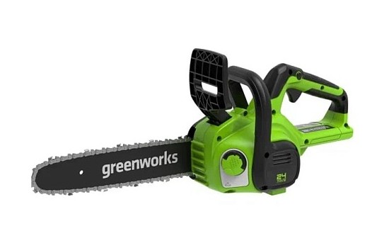 Аккумуляторная цепная пила Greenworks G24CS25K4