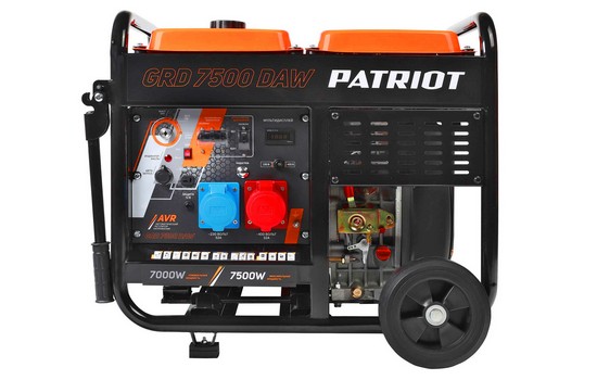 Генератор дизельный PATRIOT GRD 7500 DAW