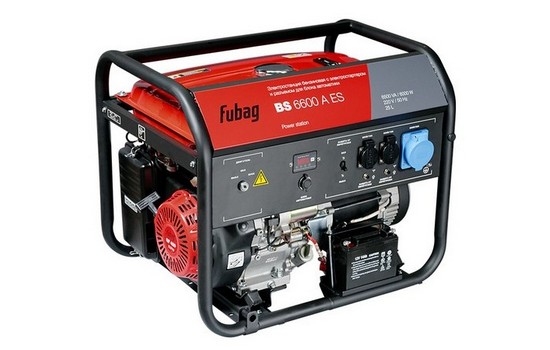 Бензиновый генератор Fubag BS 6600 A ES