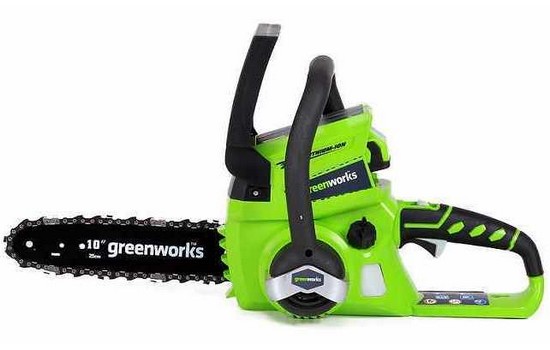 Аккумуляторная цепная пила Greenworks GD24CSK2