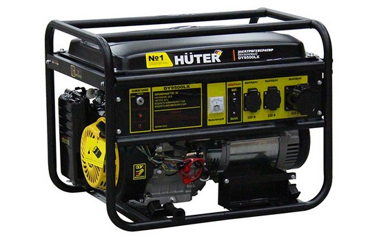 Бензогенератор Huter DY9500LX