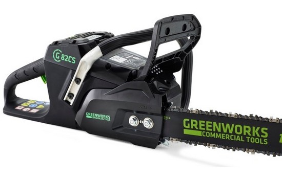 Аккумуляторная цепная пила Greenworks GС82CS